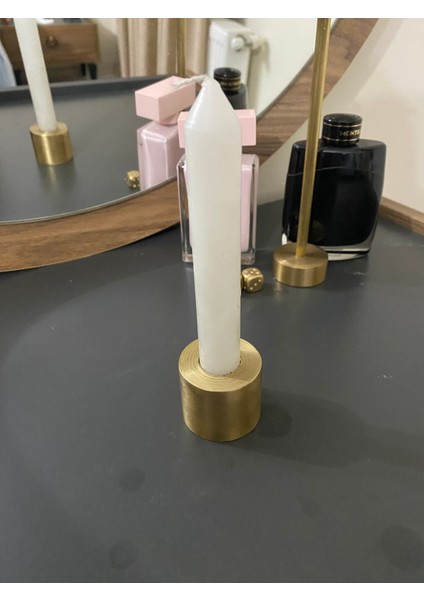 El Yapımı Pirinç Mumluk – Zarif ve Şık Dekor fırsatları