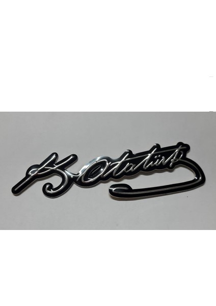 K. Atatürk Imza Plastik Yapışkanlı 13 x 5 cm modelleri