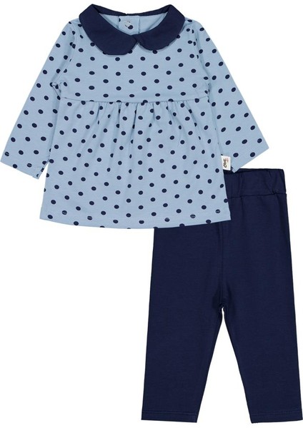 Yakalı Puan Baskılı 6-18 Ay Takım