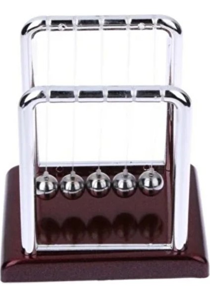 Newton Salıncağı Denge Küresi | Masaüstü Stres Giderici Dekoratif Fizik Oyuncağı | Ofis ve Ev Için fırsatları