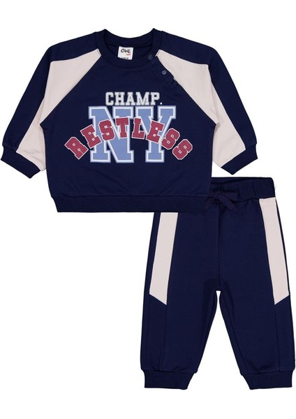 Restless Baskılı 6-18 Ay Takım