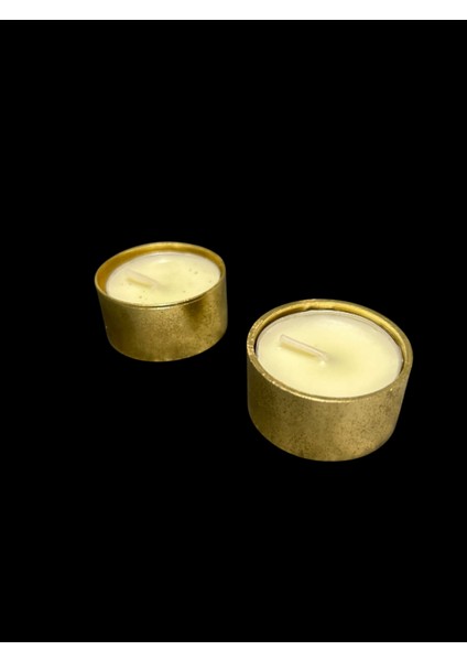 Şık ve Dayanıklı Altın Renk Kaplama Çelik Tealight Mumluk fiyatları