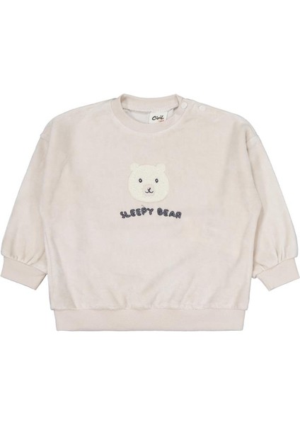 Sleepy Bear Ayıcık Nakışlı 6-18 Ay Takım modelleri