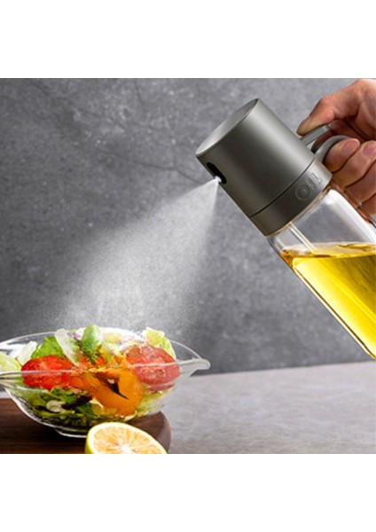250 ml Kulplu Cam Yağ Limon Sos Spreyi Yağ Şişesi Yağdanlık Zeytinyağı Limon Püskürtücü indirimleri