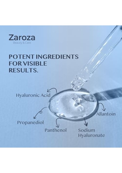 Zaroza Hyaluronic Asit & Allantoin Yoğun Nem Serumu 30 ml