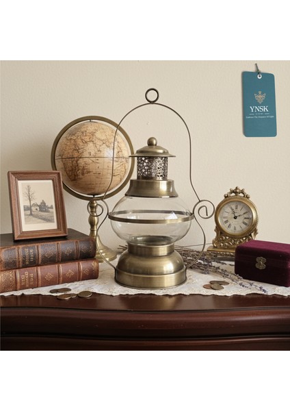 | Hephaestus | Retro Metal Mumluk & Fener (27x21 cm) fiyatları