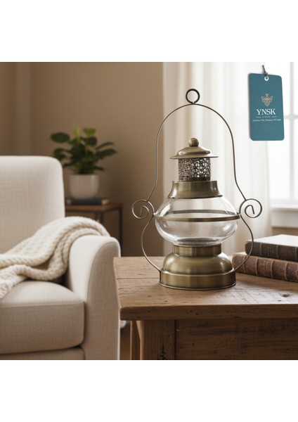 | Hephaestus | Retro Metal Mumluk & Fener (27x21 cm) modelleri