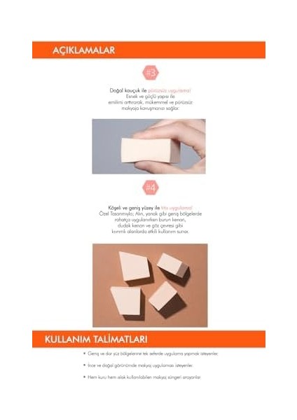 Mıssha Doğal ve Kusursuz Kapatıcılık Sağlayan Makyaj Süngeri-Waffle Mini Puff (20ADET) fiyatları