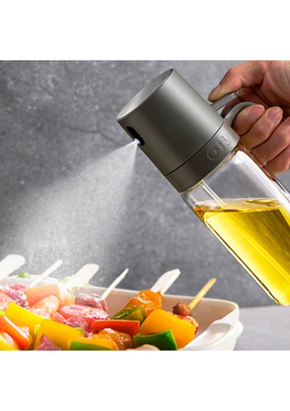 250 ml Kulplu Cam Yağ Limon Sos Spreyi Yağ Şişesi Yağdanlık Zeytinyağı Limon Püskürtücü modelleri