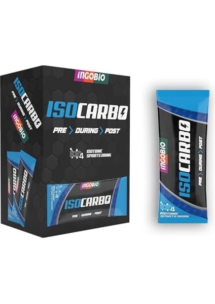 Ingobio Isocarbo - Elektrolit Içeren Isotonic Sporcu Içeceği - 10 Adet modelleri