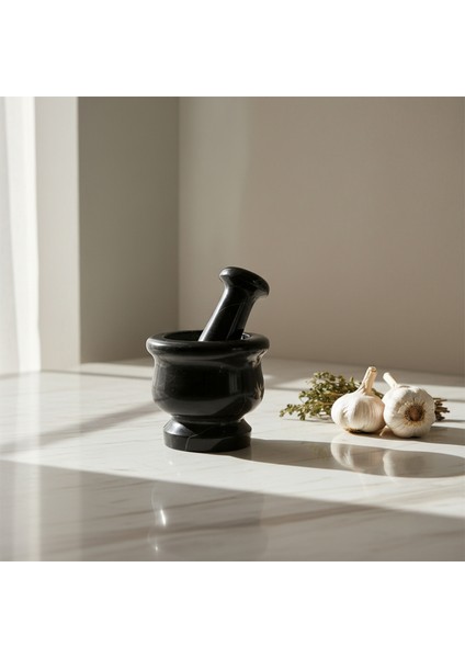 Mermer Havan ve Tokmak Seti – El Yapımı Doğal Taş Mutfak ve Dekoratif Ürün fiyatları