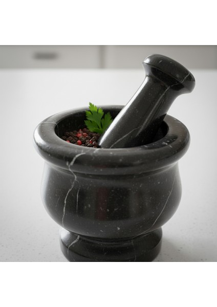 Mermer Havan ve Tokmak Seti – El Yapımı Doğal Taş Mutfak ve Dekoratif Ürün fırsatları