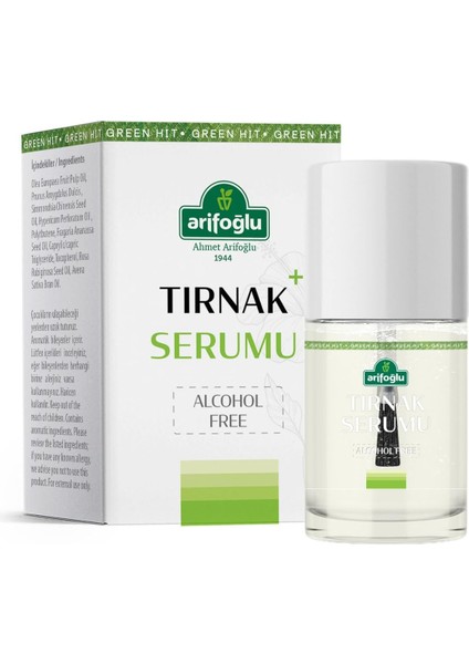 Arifoğlu Tırnak Serumu 10 ml fiyatları