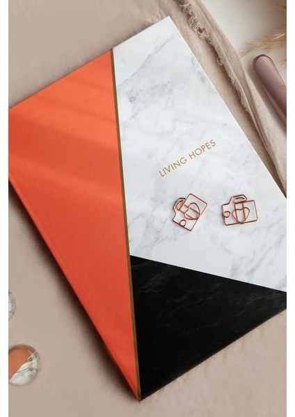 Mermer Defter Çizgili 17X24CM