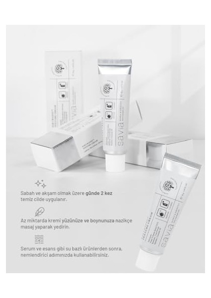 Savia Sakuradin Texture – 50G | Sakuranetin, Seramid, Peptit ve Camellia Yağlı Kore Nemlendirici Yüz Kremi | Kızarıklık Karşıtı, Hassas Ciltler Için Yatıştırıcı ve Doku Yenileyici Kore Kremi - Ovaco modelleri