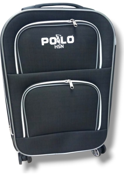 878-26 Havlu Kumaş 4 Teker Orta Boy Valiz