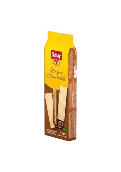 Schar Wafers Alla Nocciole Glutensiz Fındıklı Gofret 125 gr