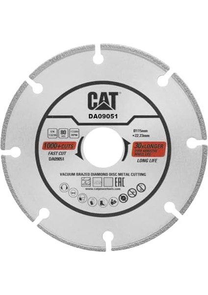 DA09051 115MM Profesyonel Çelik,, Demir Metal Kesme Diski (Soketli, Aralıklı Kenar) fiyatları