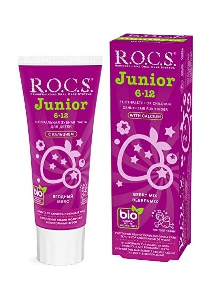 R.o.c.s. Rocs Junior Çocuk Diş Macunu Orman Meyveli 6-12 Yaş modelleri