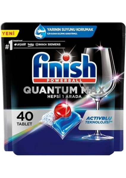 Finish Quantum Max 40 Kapsül Bulaşık Makinesi Deterjanı Tableti (1 x 40 Kapsül) modelleri
