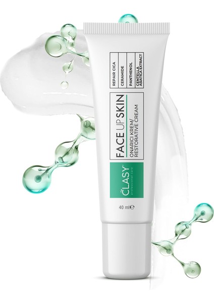 Clasycare Cilt Onarıcı Krem – Kadınlar Için Kırışıklık Karşıtı Yüz Nemlendirici – Cilt Sıkılaştırıcı & Gerginleştirici Krem – Seramid, Pantenol ve Centella Asiatica Içerikli, 40 ml modelleri