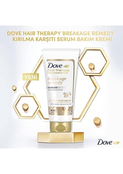 Dove Hair Therapy Sülfatsız Serum Saç Bakım Kremi Breakage Remedy Kırılma Karşıtı 170 ml modelleri
