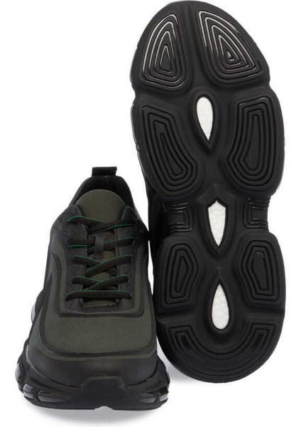 Yeşil Tekstil Erkek Sneaker - E24I1AY56804-N5P