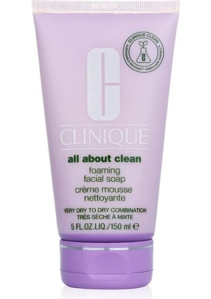 Clinique Foaming Sonic Facial Soap 150 ml Temizleme Jeli 1 Paket (1 x 150 Ml) modelleri