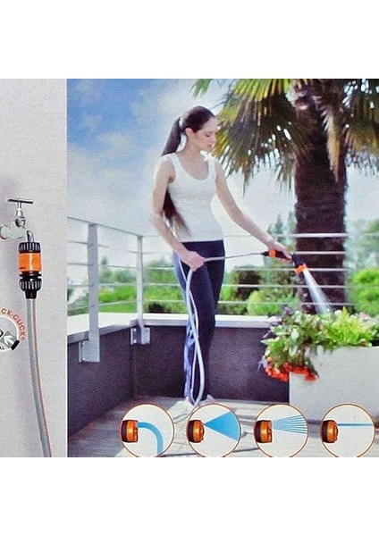 9053 Starter Garden-Set Hortum Başlangıç Seti 20 Metre 9-13 mm Hortum, Çok Işlevli Sulama fırsatları