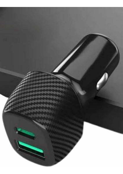 38W Oto Çakmaklık Araç Içi Şarj Cihazı Hızlı Şarj Uzun Ömürlü - CHT4314-5374 indirimleri