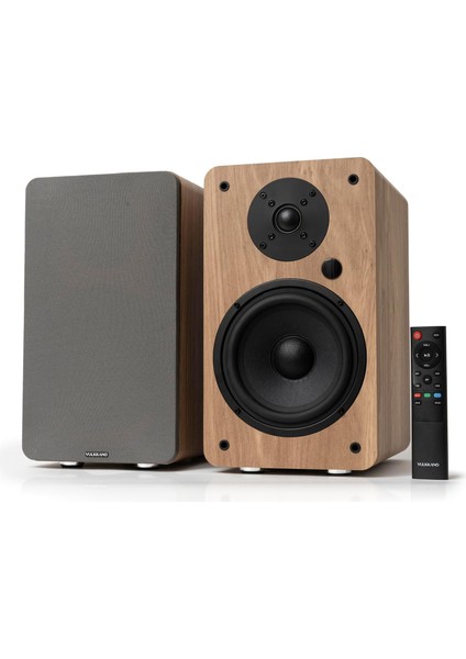 A6 Arc Aktif Hoparlör Kahverengi (Hdmı Arc,rca Bluetooth,optik,usb,sub Out)