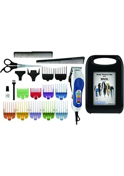 Wahl 79300-1616 Colourpro, 15 Parçalı Elektrikle Çalışan Saç Kesme Seti fiyatları