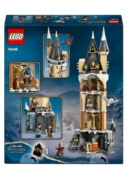 Potter Hogwarts Şatosu Baykuşhanesi 76430 – 8 Yaş ve Üzeri Potter Hayranı Kız ve Erkek Çocukları Için Figürü Içeren Oyuncak Yapım Seti, Doğum Günü Hediyesi Fikri (364 Parça) fiyatları