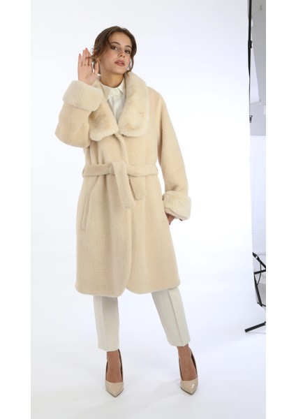 Ithal Angora Diz Üstü Manto fiyatları