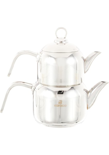 Manes Indüksiyon Tabanlı Mini Çaydanlık Takımı Metal