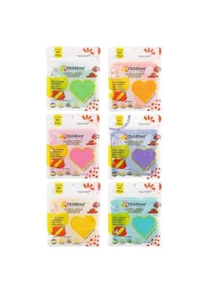 125 gr x 6 Pastel Set 6 Adet 125 Gram Oyun Hamuru modelleri