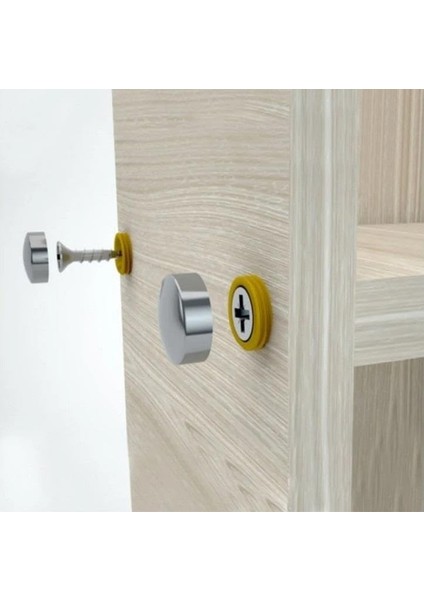 Vida Kapağı Parlak Krom 20MM - 10 Adet fiyatları