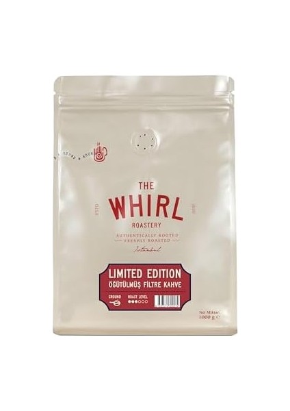 The Whirl Filtre Limited Edition 1 kg Öğütülmüş