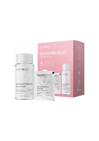 Anyong Enzim Peeling Kit (Papain Enzimi, Salisilik Asit & Pirinç Suyu) fiyatları