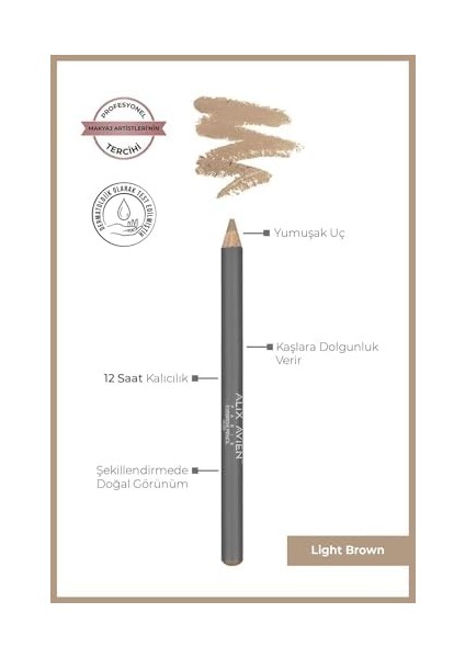 Alıx Avıen Kaş Kalemi Eyebrow Pencil Nude fiyatları