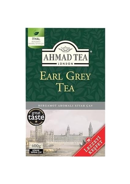 Ahmad Tea Earl Grey 400 Gram Dökme Çay fiyatları