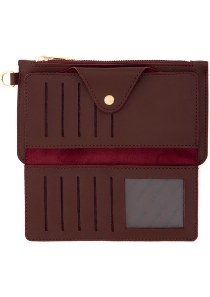 Kadın Bordo Cüzdan 50316864-VR014