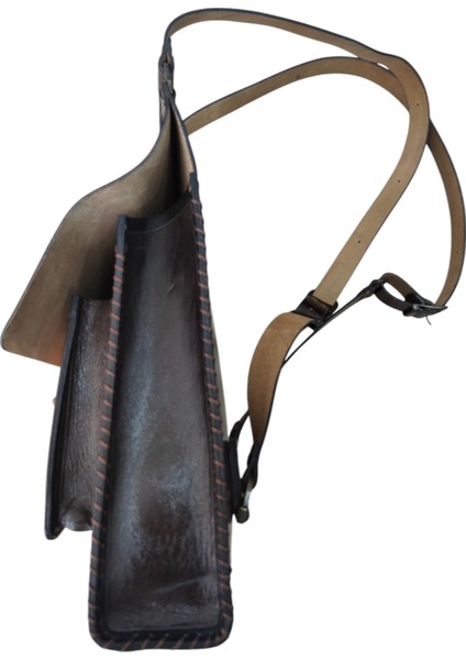 El Yapımı Hakiki Deri Dal Desenli Kadın Sırt Çantası - Vintage Tarz Laptop ve Iş Çantası - Kahverengi Rustik El Işçiliği Geniş Hacimli Model indirimleri