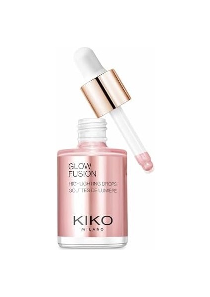 Kiko Milano Aydınlatıcı - Glow Fusıon Hıghlıghtıng Drops - 01 Platinum Rose