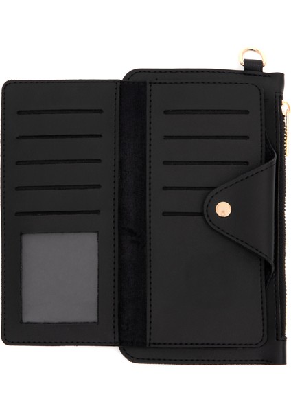 Kadın Siyah Cüzdan 50316864-VR046 indirimleri
