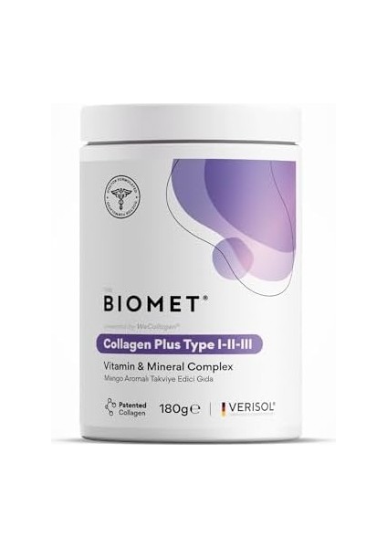 Bıomet Collagen Plus Type 1-2-3 Powder 180G