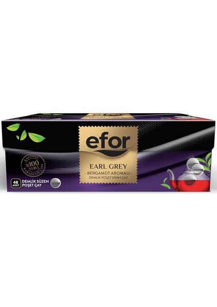 Efor Earl Grey Demlik Poşet Çay 48X3,2 G fiyatları