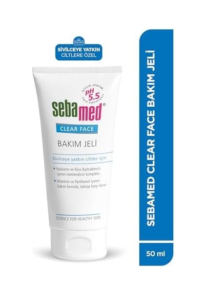 Sebamed Sivilceye Yatkın Ciltler Için Etkili Hyalüronik Asit Içerikli Nemlendirici Etkili Bakım Jeli 50 ml fiyatları