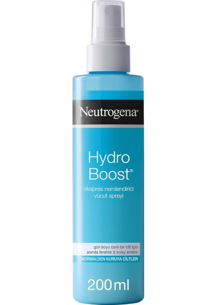 Neutrogena Hydro Boost Ekspress Nemlendirici Sprey (200 Ml)