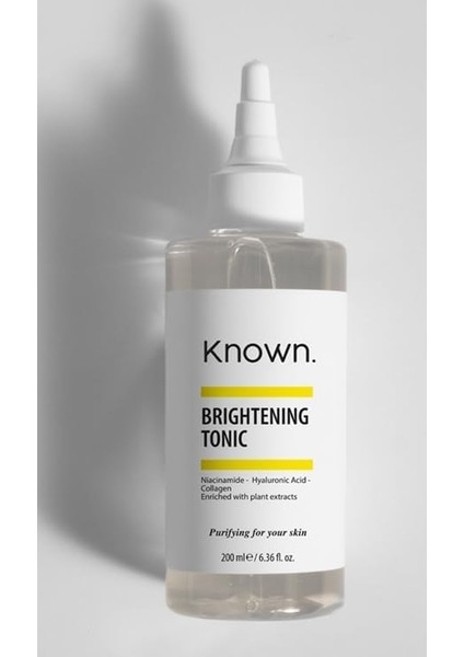 Known Aydınlatıcıleke Karşıtı Tonik 200 ml